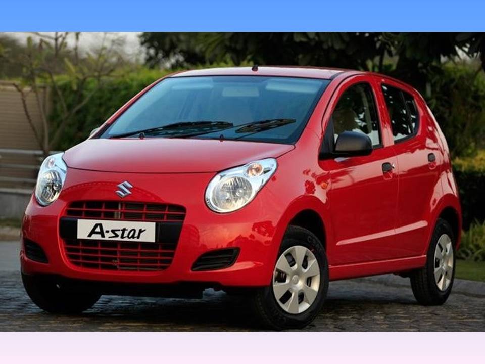 A STAR MARUTI FRONT LEFT